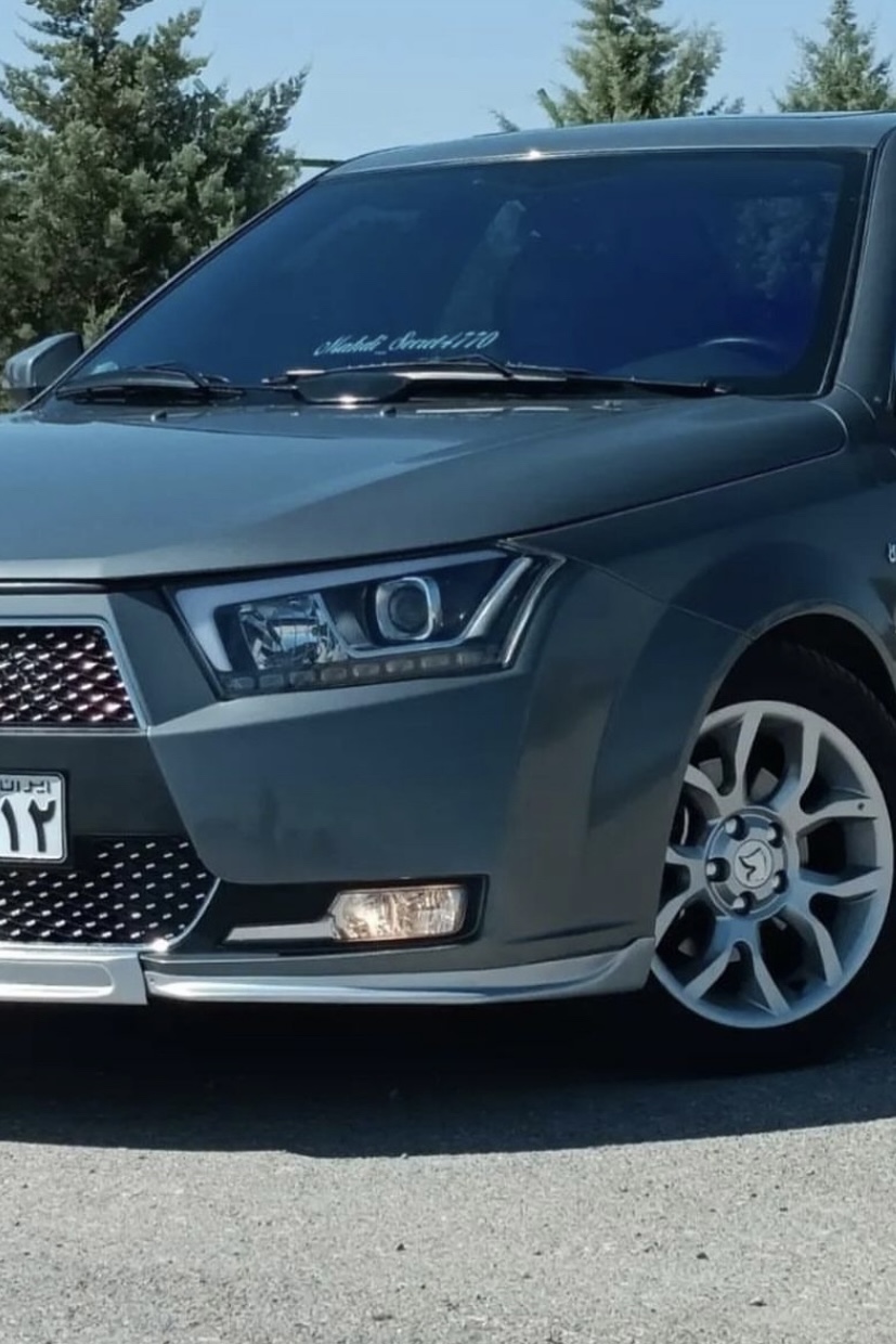 اسپلیتر جلوی دنا نقره ای